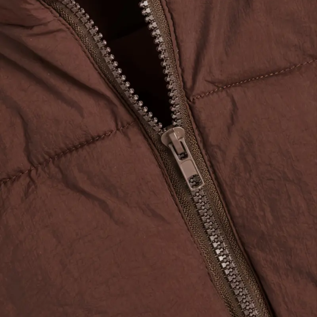 Cropped Puffer Vest