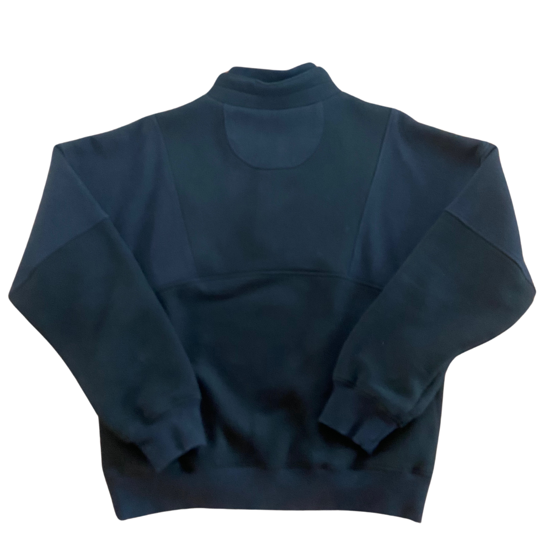 Retro Half Zip Sweatshirt Black