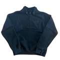 Retro Half Zip Sweatshirt Black