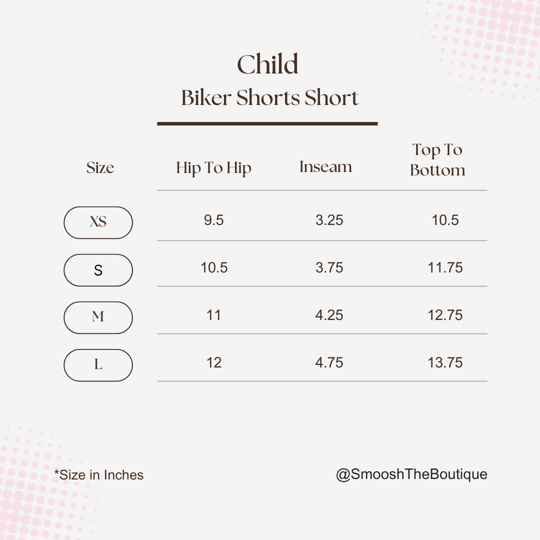 Girls Biker Shorts