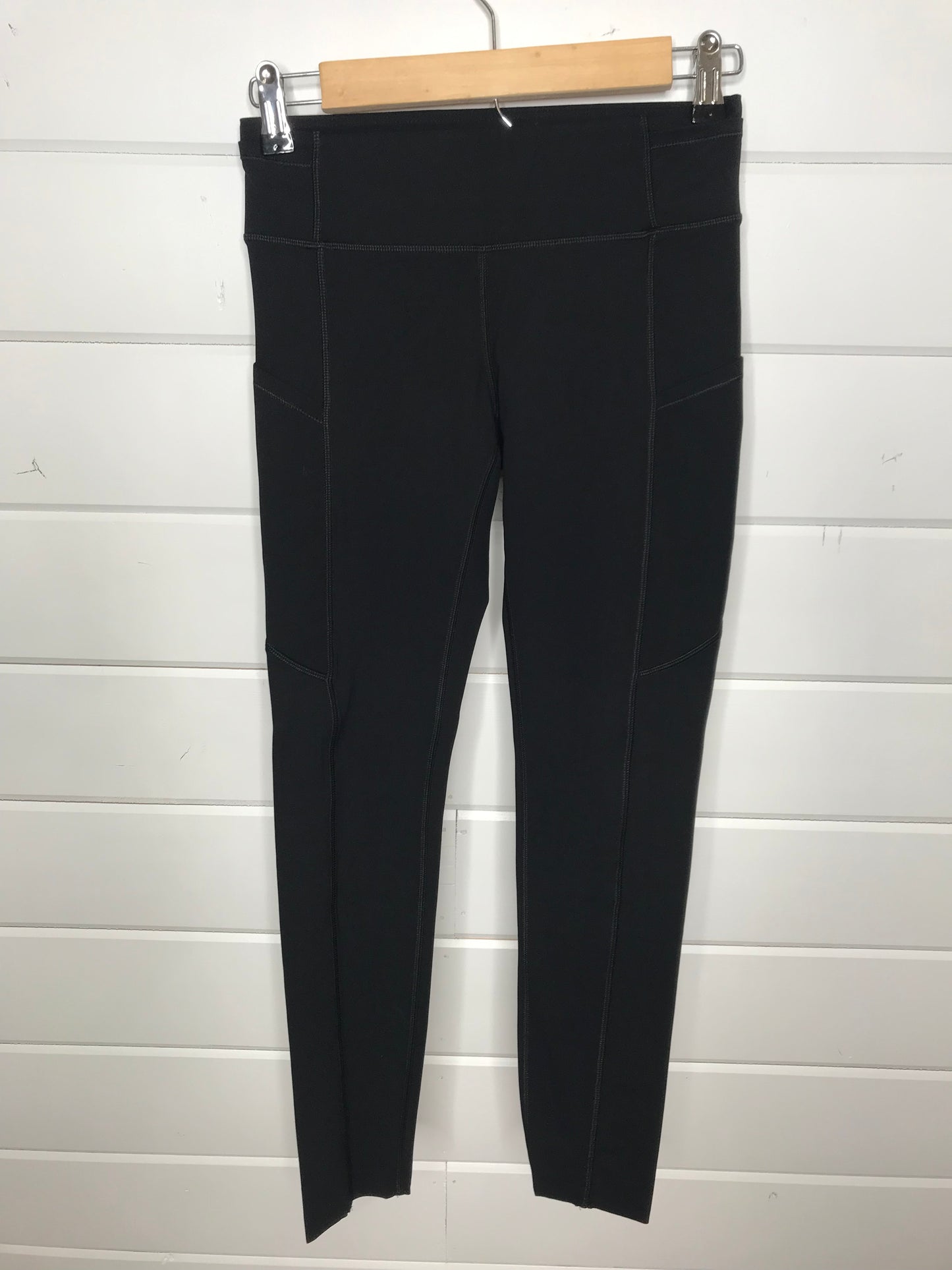 Raw Hem Side Pocket leggings