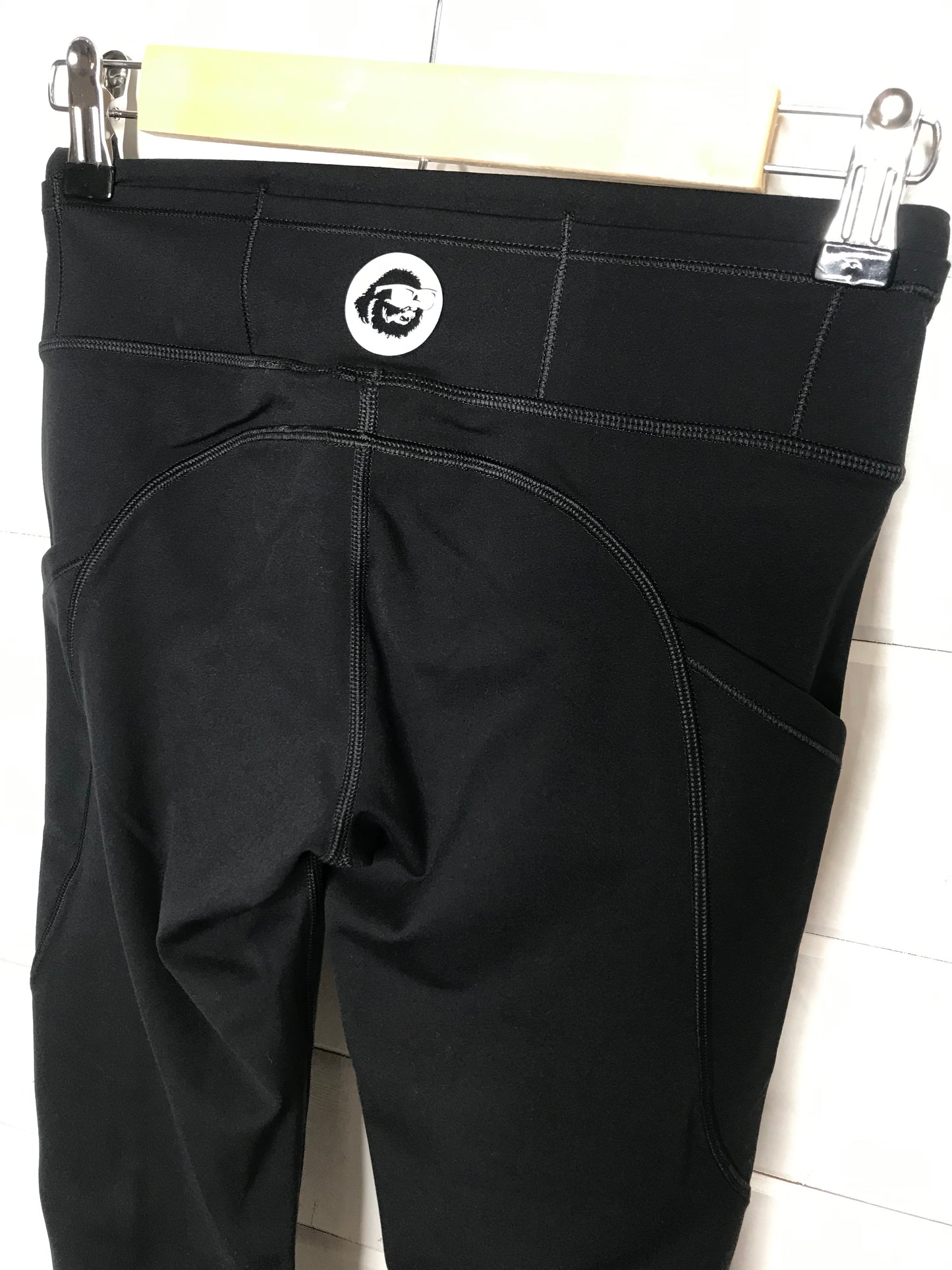 Raw Hem Side Pocket leggings