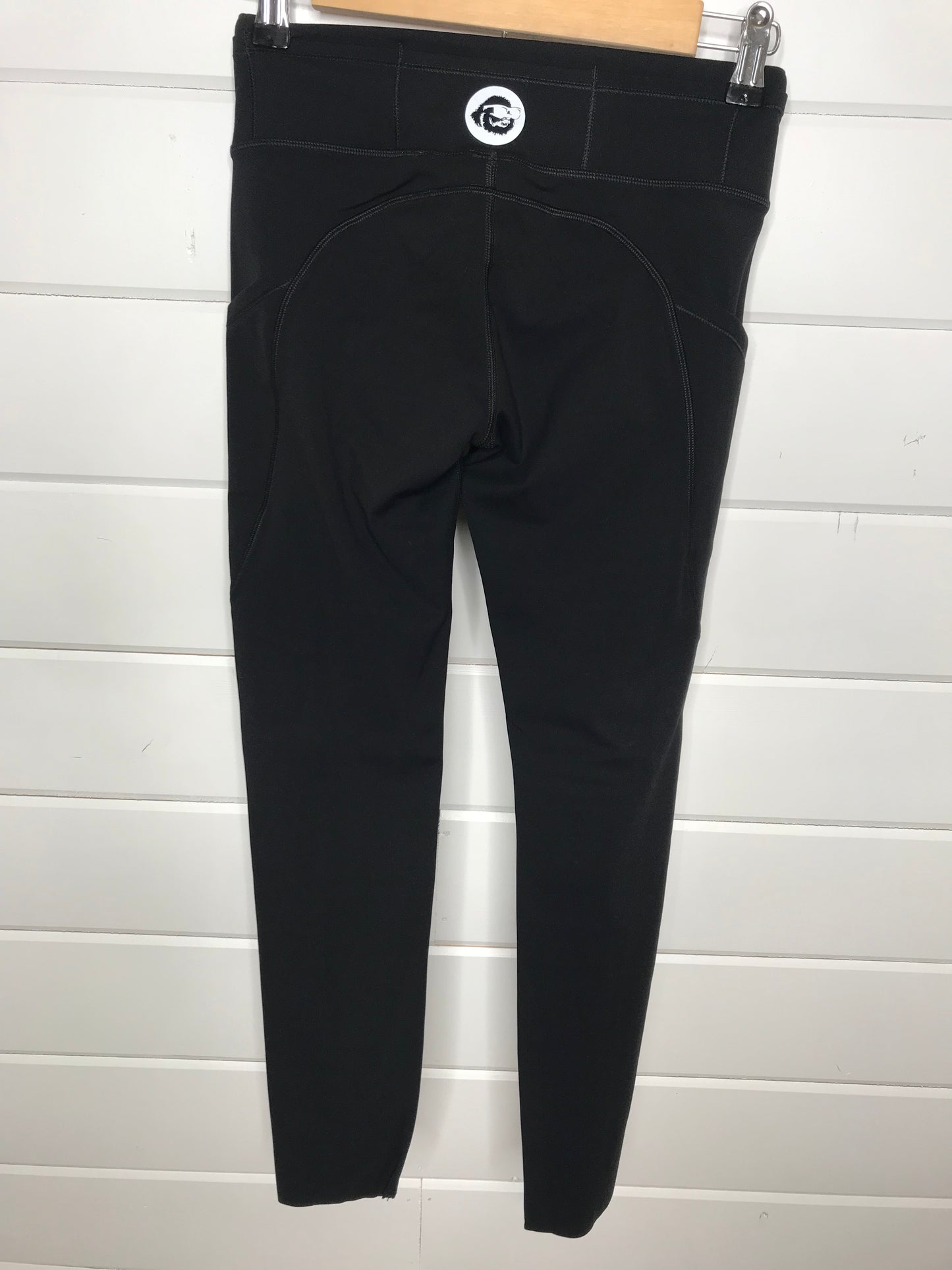 Raw Hem Side Pocket leggings
