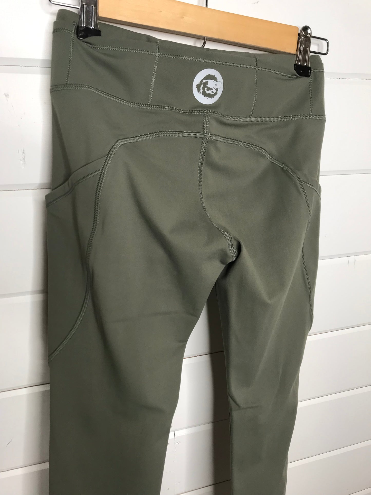 Raw Hem Side Pocket leggings