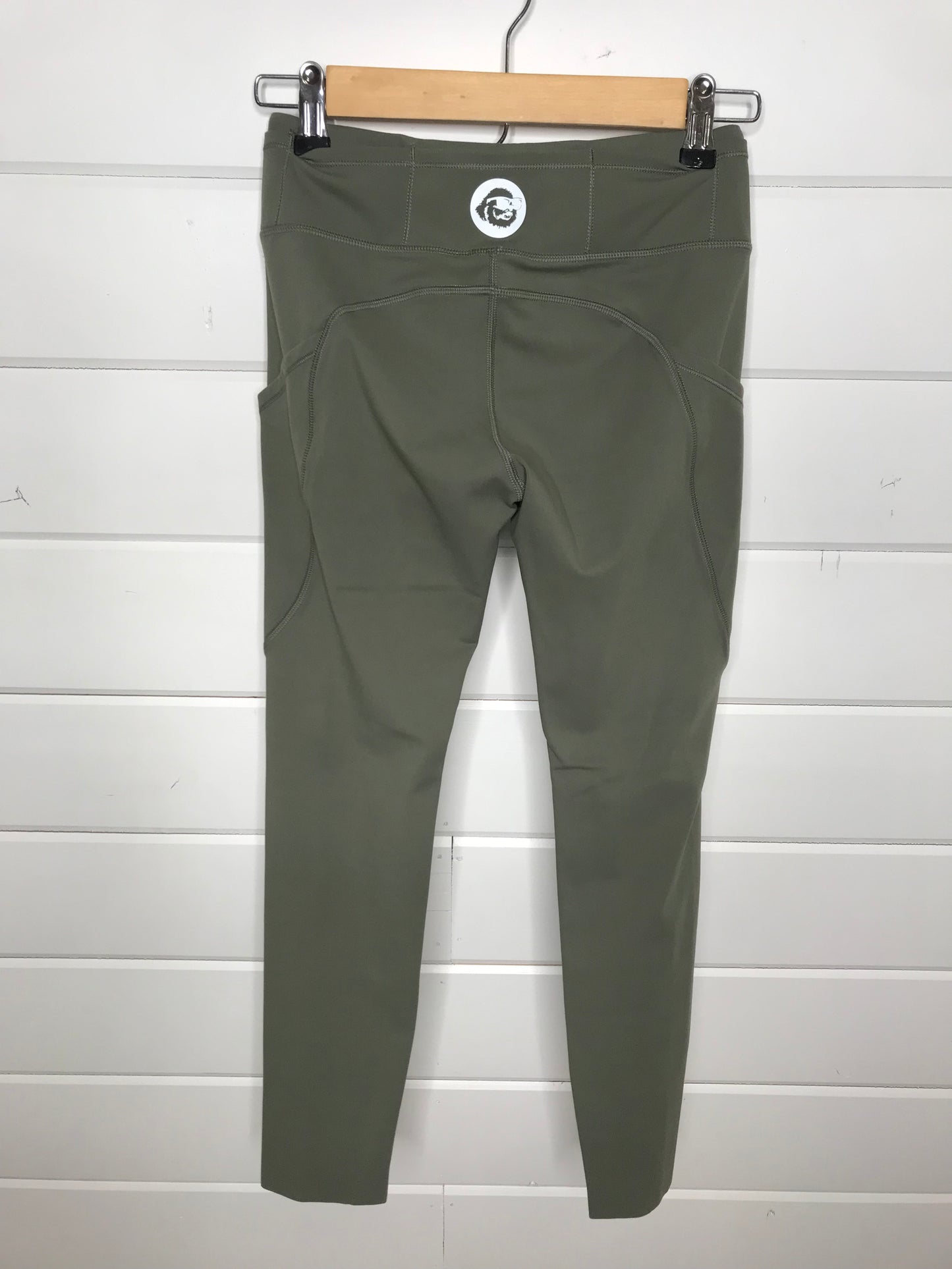 Raw Hem Side Pocket leggings
