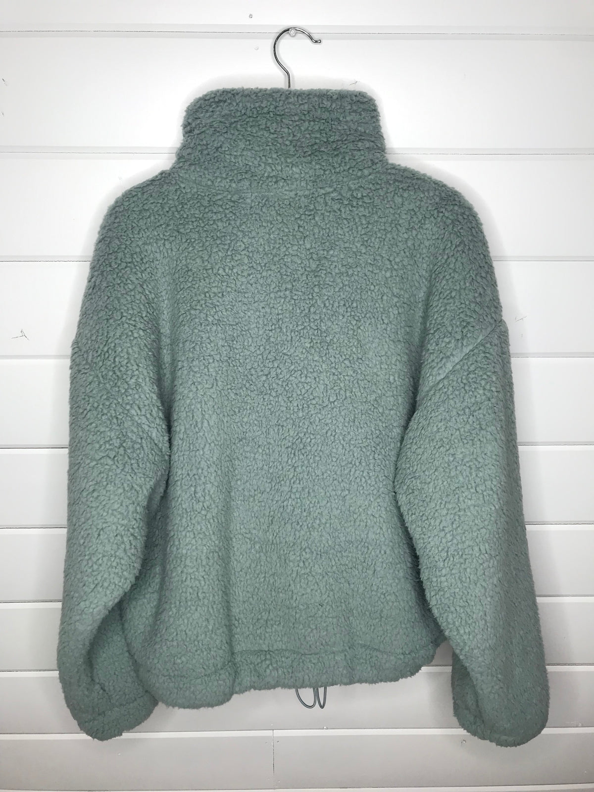 Drawstring Sherpa