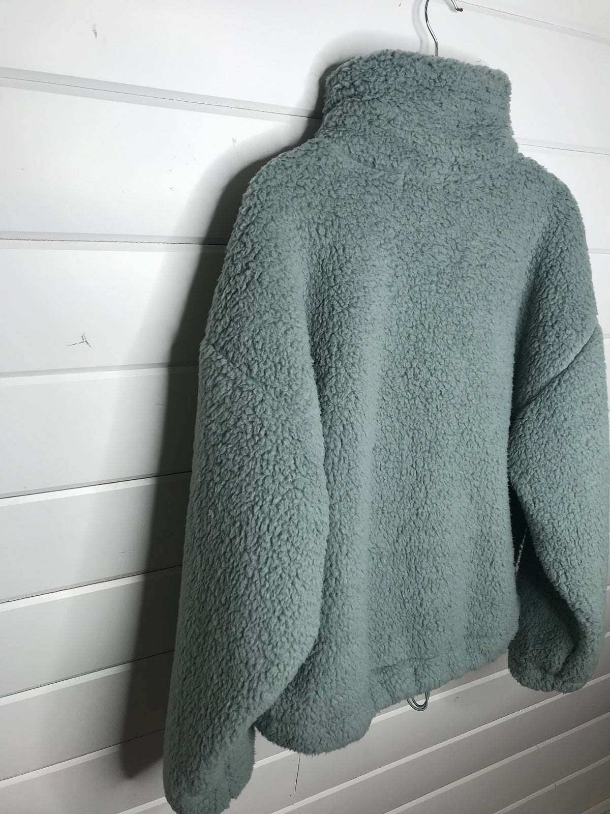 Drawstring Sherpa