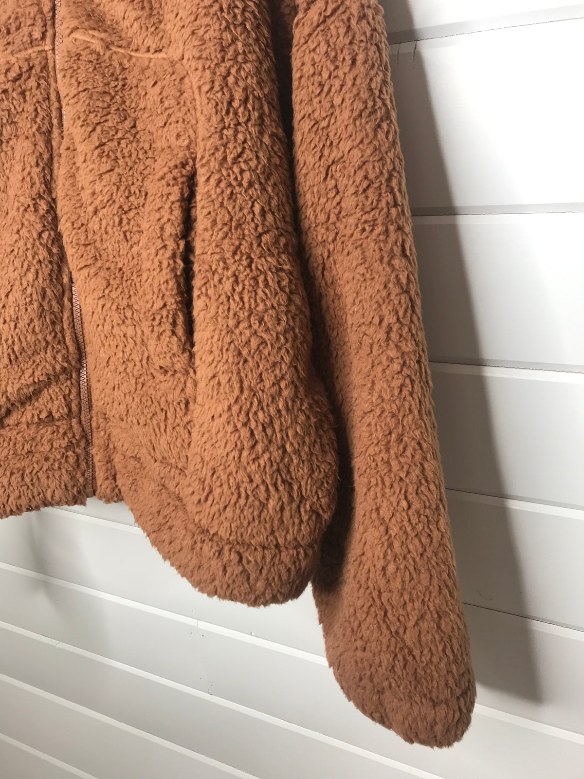 Drawstring Sherpa