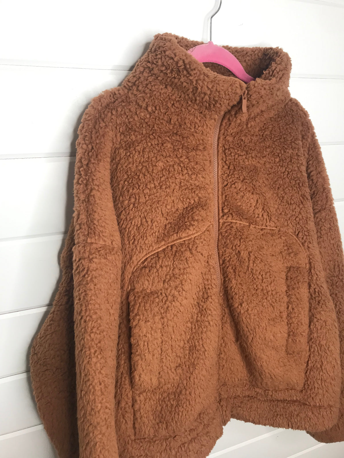 Drawstring Sherpa