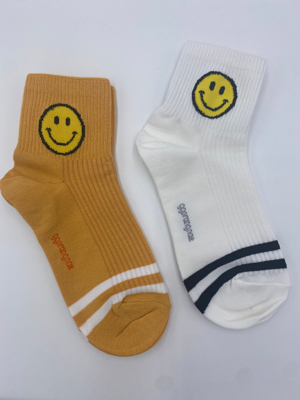 Smiley Face Ankle Socks