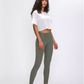 Raw Hem Side Pocket leggings