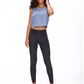Raw Hem Side Pocket leggings