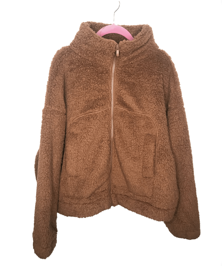 Drawstring Sherpa