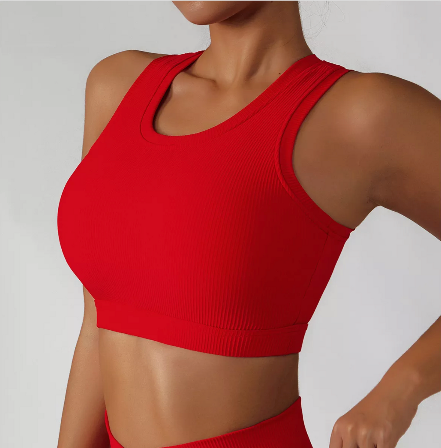 Ribbed Sports Bra
