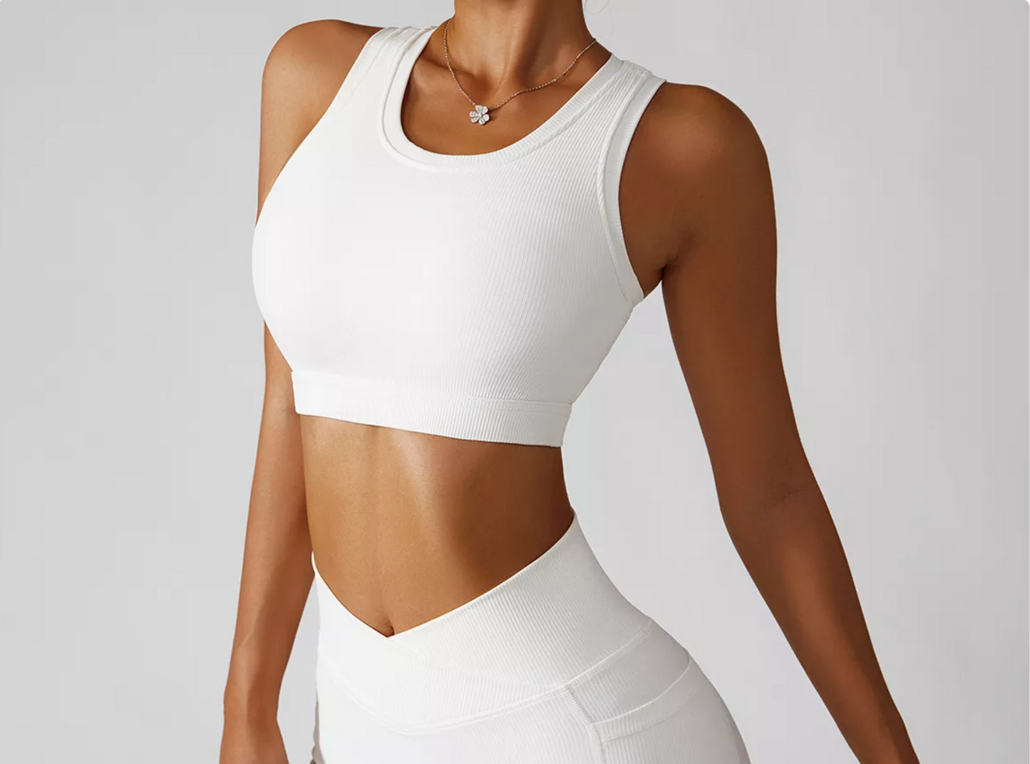 Ribbed Sports Bra