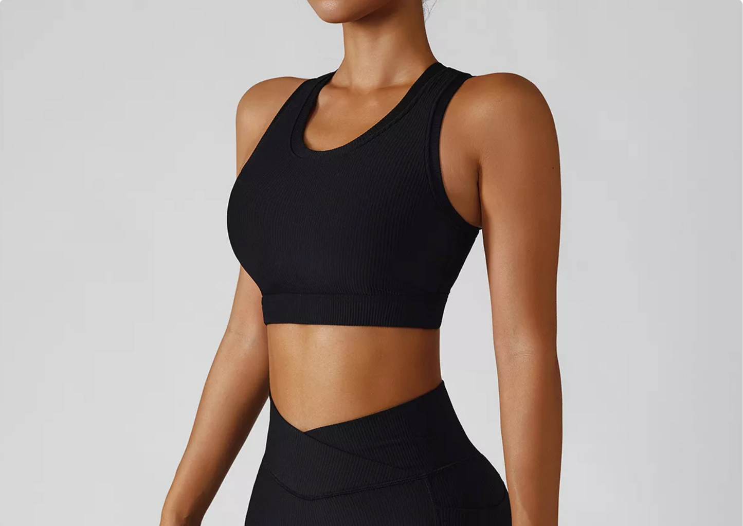 Ribbed Sports Bra